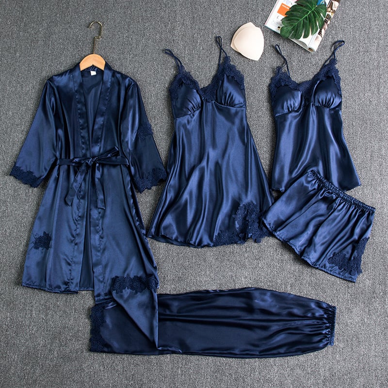 Dana – Elegantes Satin-Nachtwäsche-Set