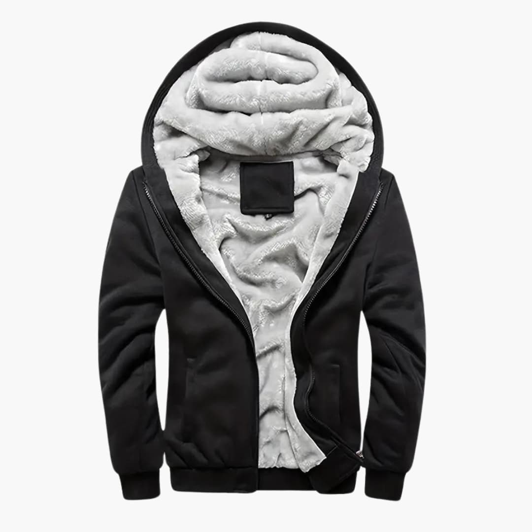 Weber | Herren Fleecejacke mit Kapuze