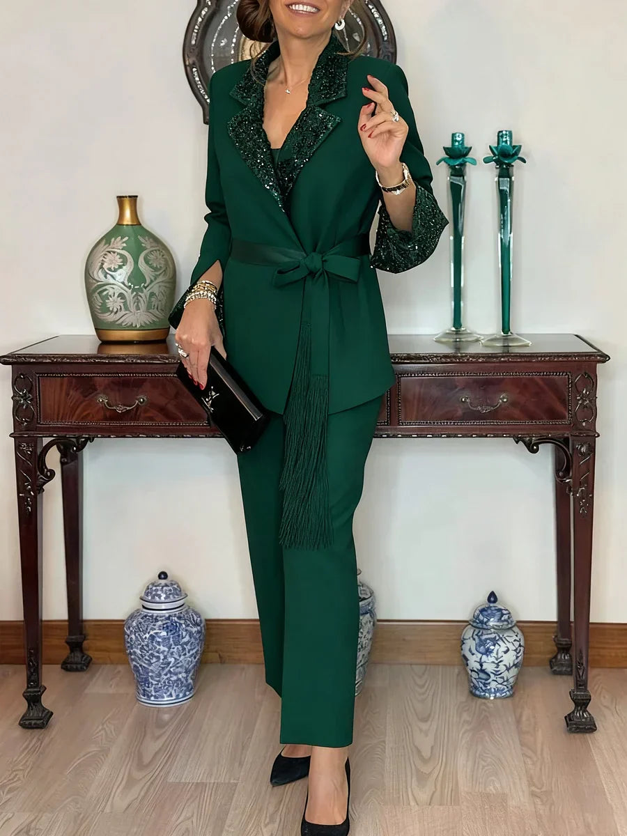 Nitzanit – Elegantes Zweiteiler-Set aus Jacke und Hose