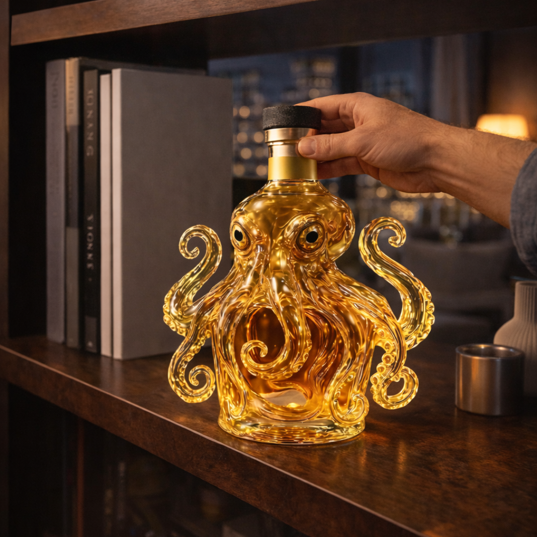 Flasche Whisky - Octopus Edition