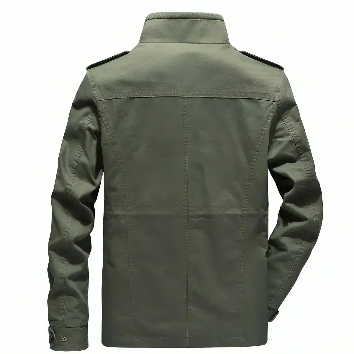 Ken - Herrenjacke mit Stehkragen im Militärstil