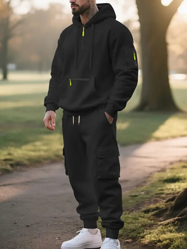 Varrikon - Stylisches Hoodie-Zweiteiler-Set