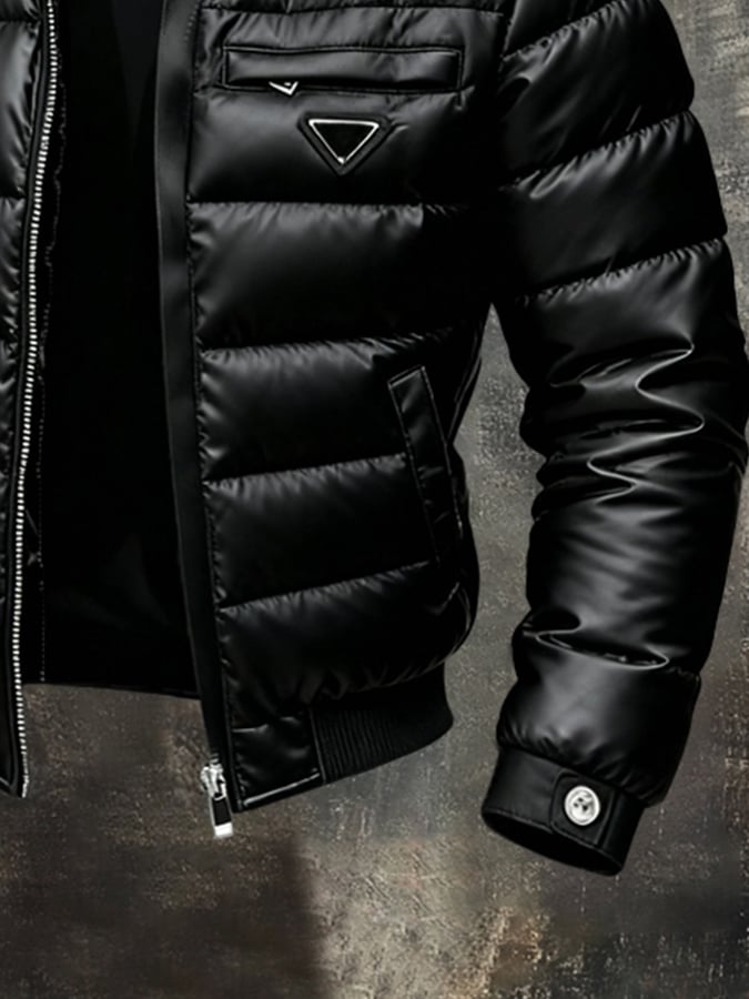 Klassische Steppjacke™ | Zeitloses Schwarz