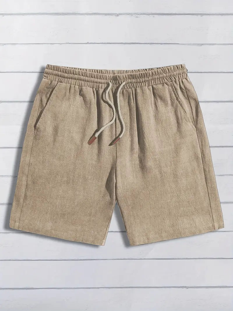 Maximilian – Elegante Leinen-Shorts für Herren