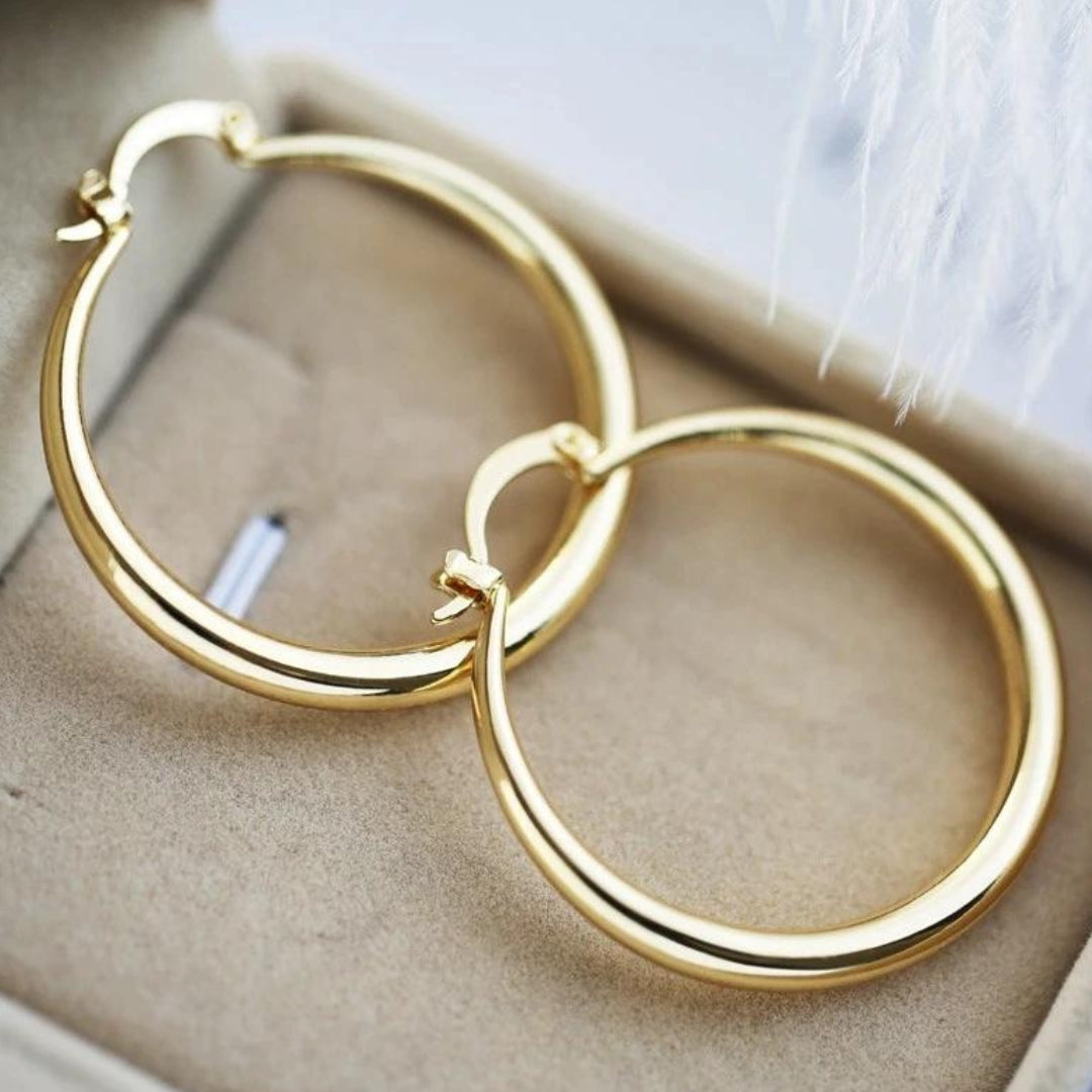 Bethany - Gold-Ohrringe