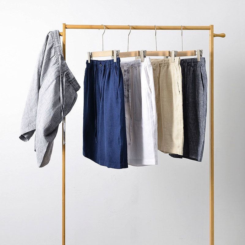 Felix – Elegante Leinen-Shorts für Herren