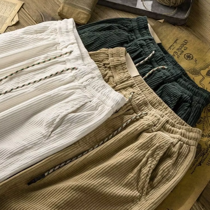 Edgar – Elegante Cordshorts aus Feincord