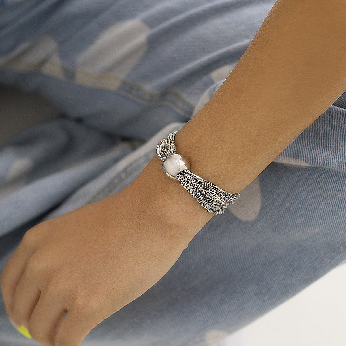 Casey | Luxuriöse Kugel-Halskette & Armband (1+1 GRATIS)