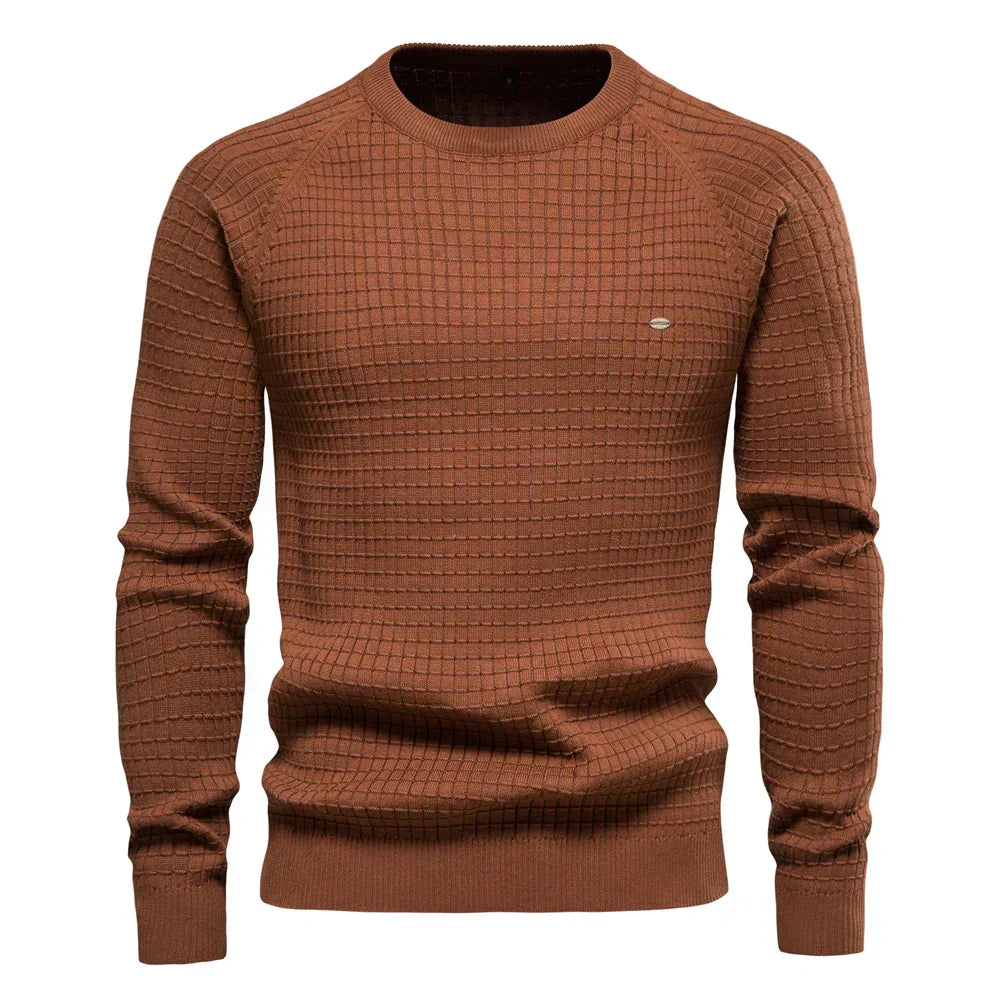 Kramer | Herren Pullover mit Schottenmuster
