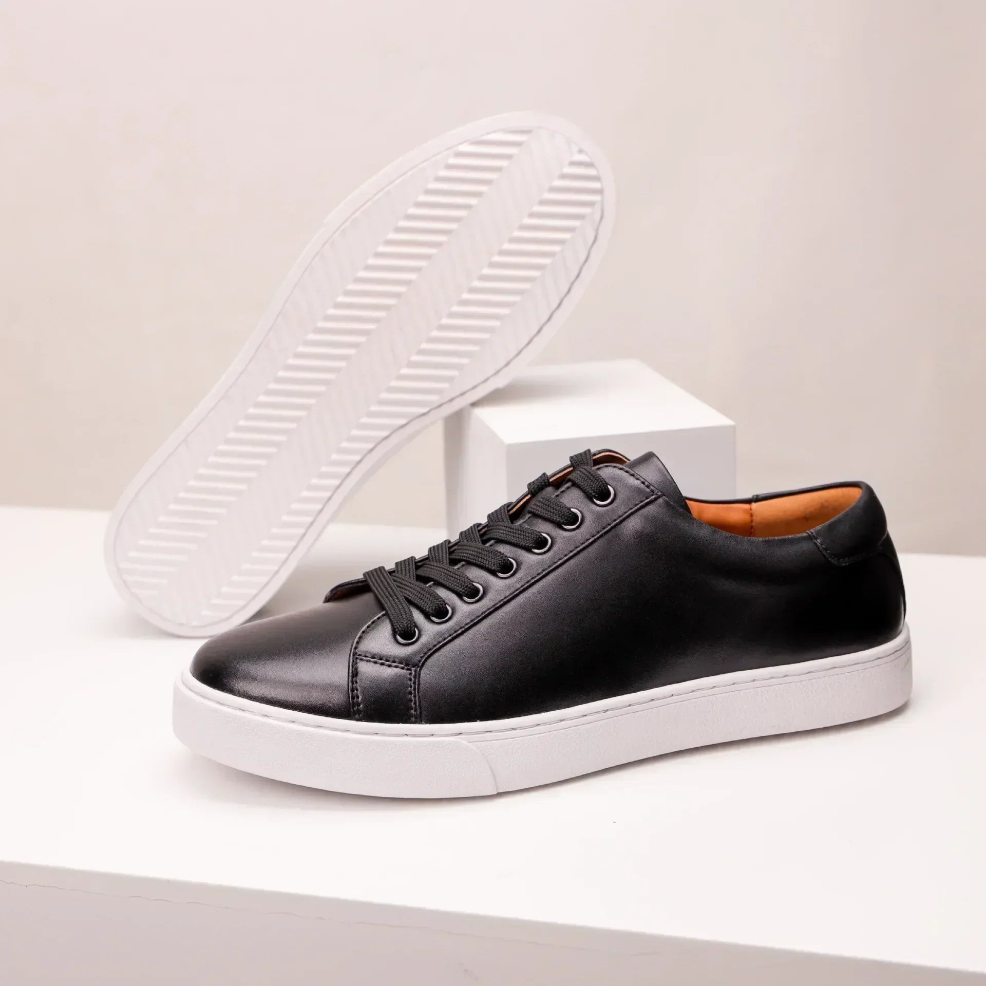 Genuine Leather Sneakers