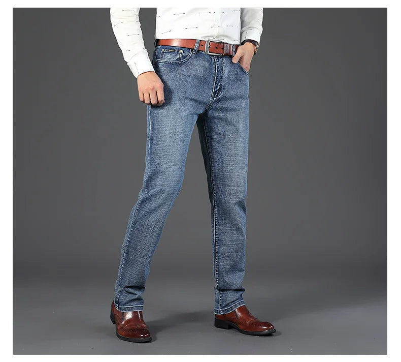 David – Stilvolle Business Jeans aus Denim