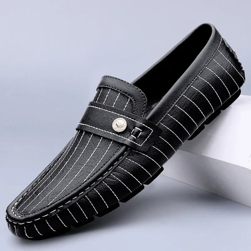 Chic Leather Loafers