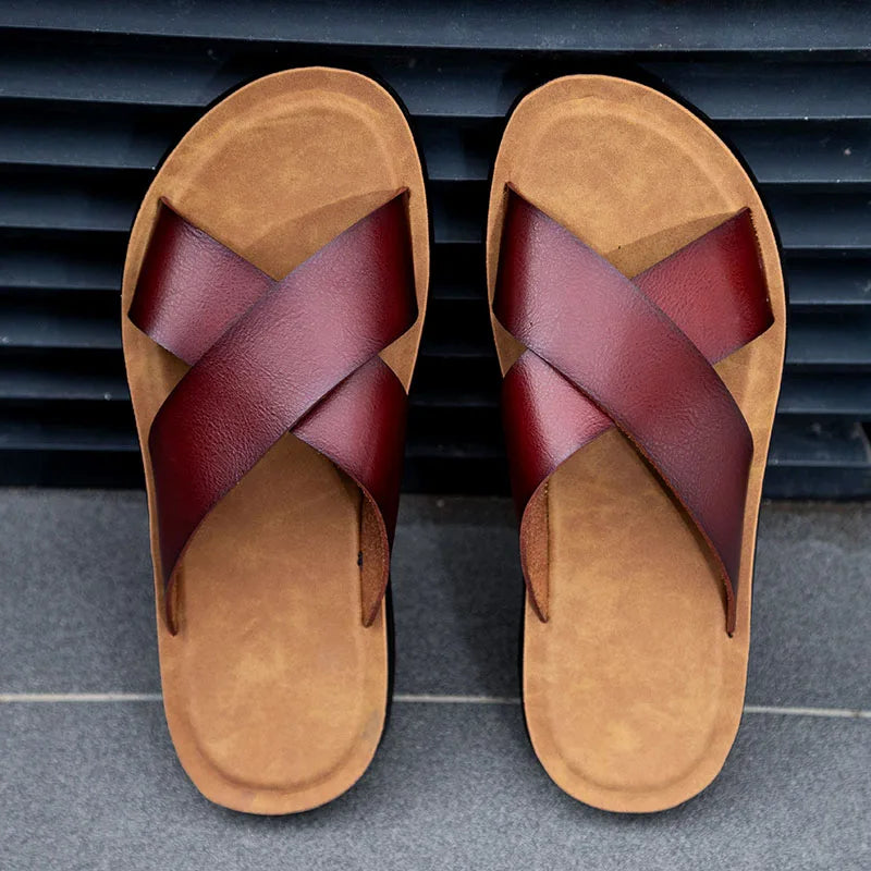 Lässige italienische Sandalen