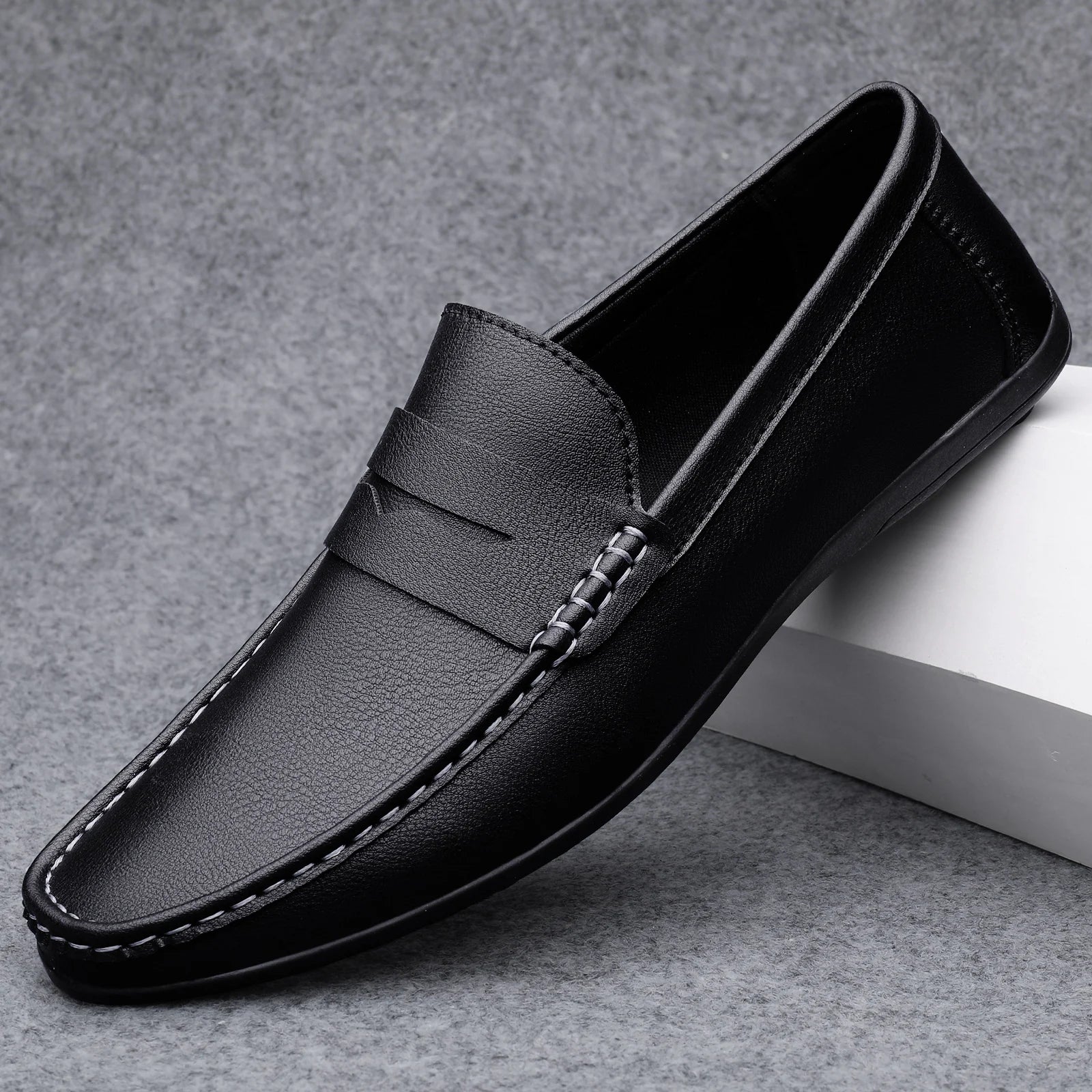 Classic Italian Leather Loafers