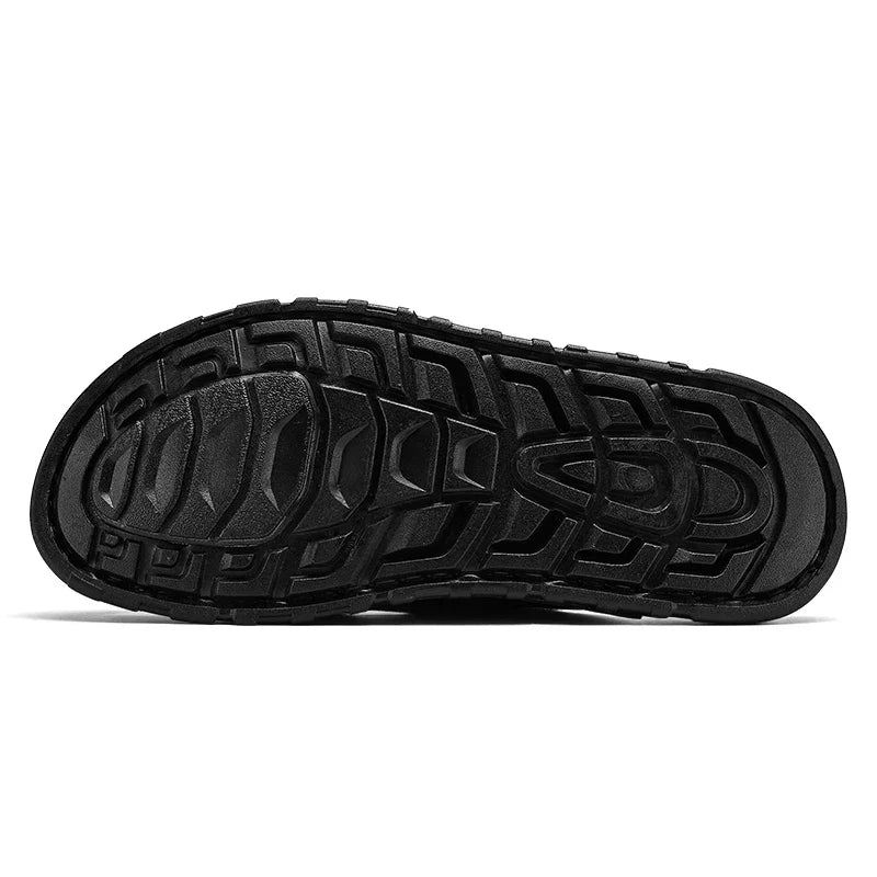 Leder-Sandalen