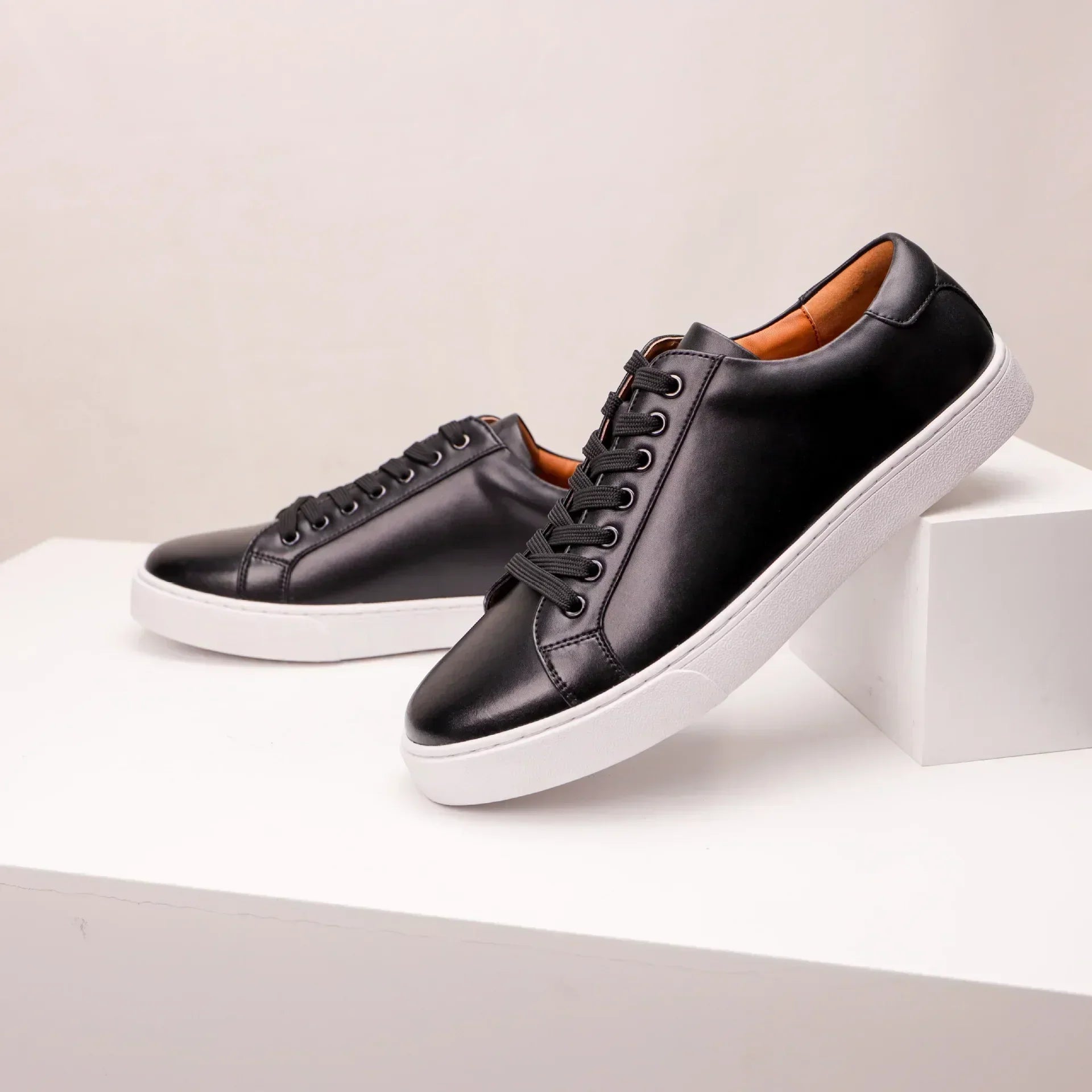 Genuine Leather Sneakers
