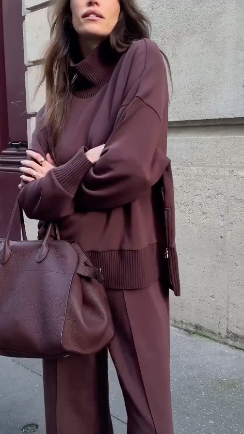 Valeria – Luxus-Strick-Ensemble Valeria