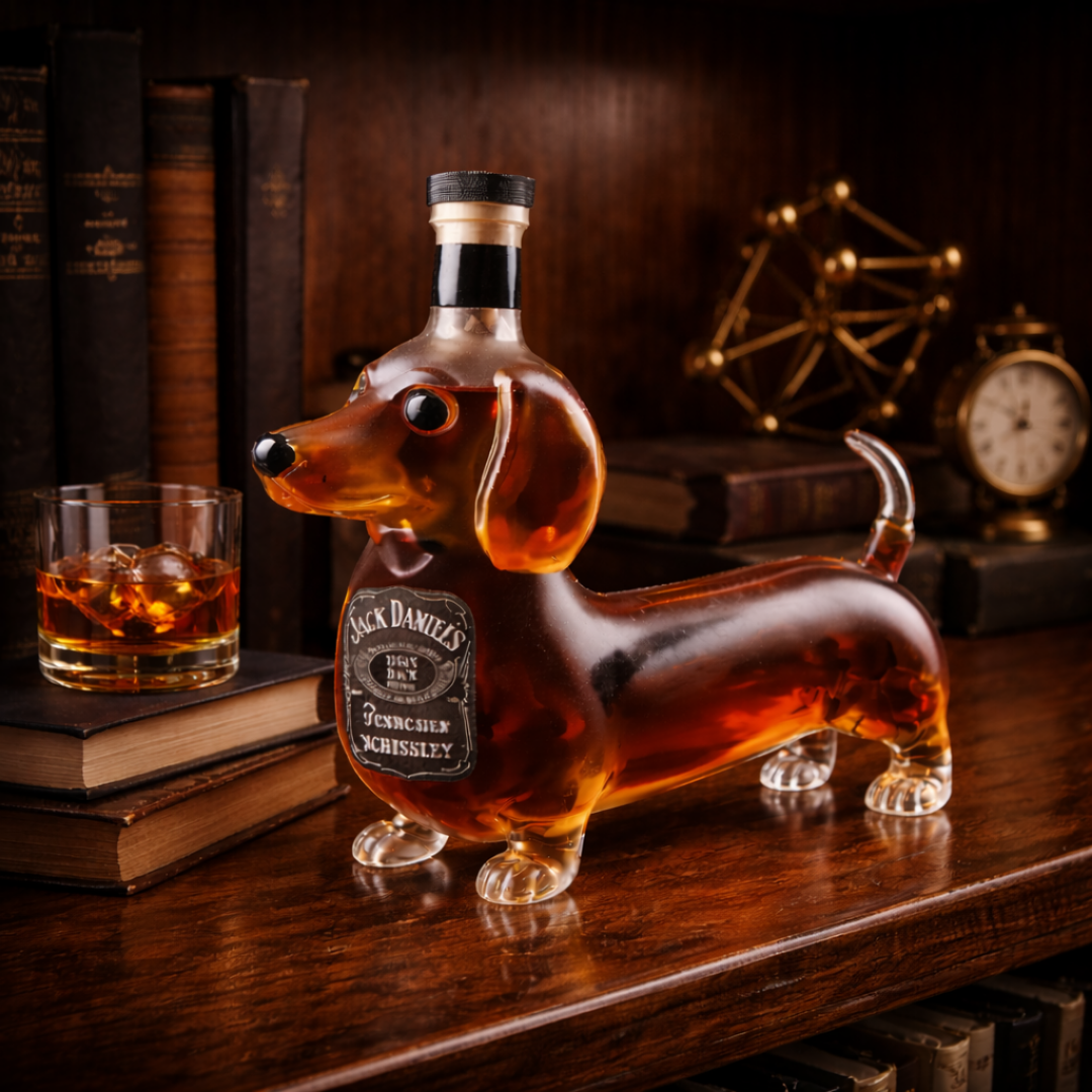 Eine Flasche Whisky - Teckel Edition