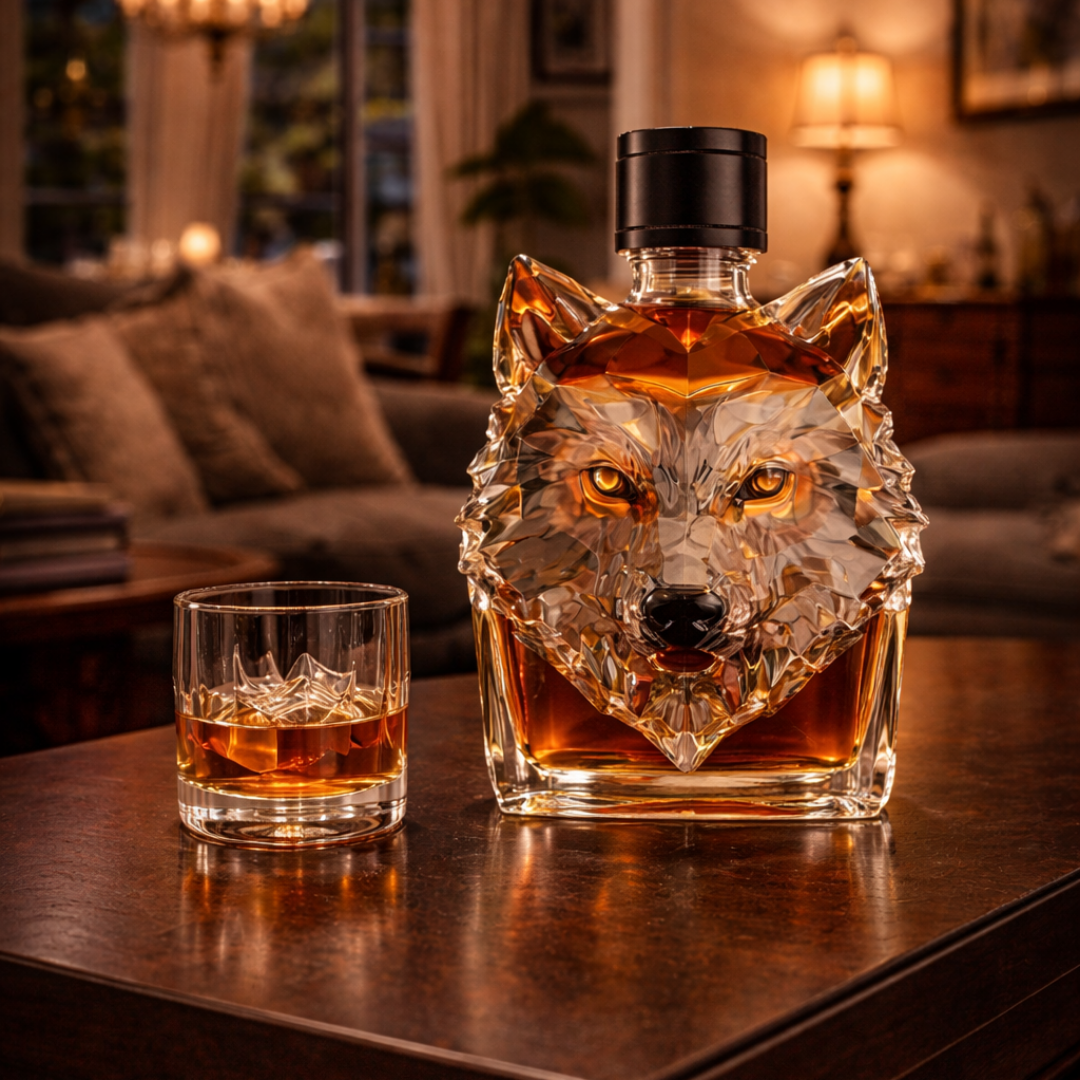Flasche Whisky - Wolf Edition