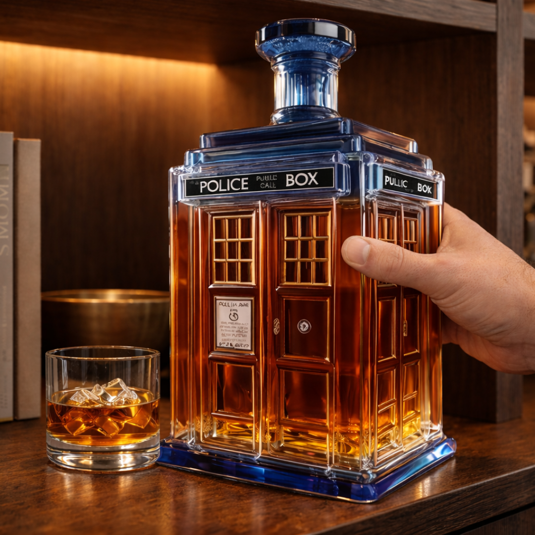 Eine Flasche Whisky - Polizeiausgabe