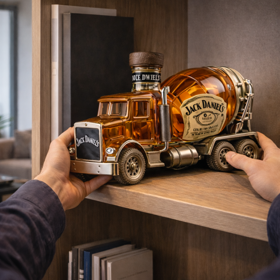 Eine Flasche Whisky - Truck Edition