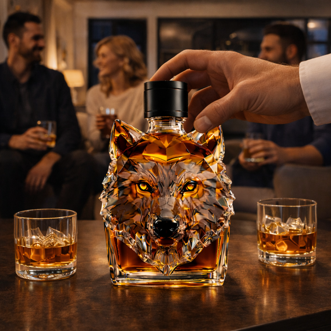 Flasche Whisky - Wolf Edition