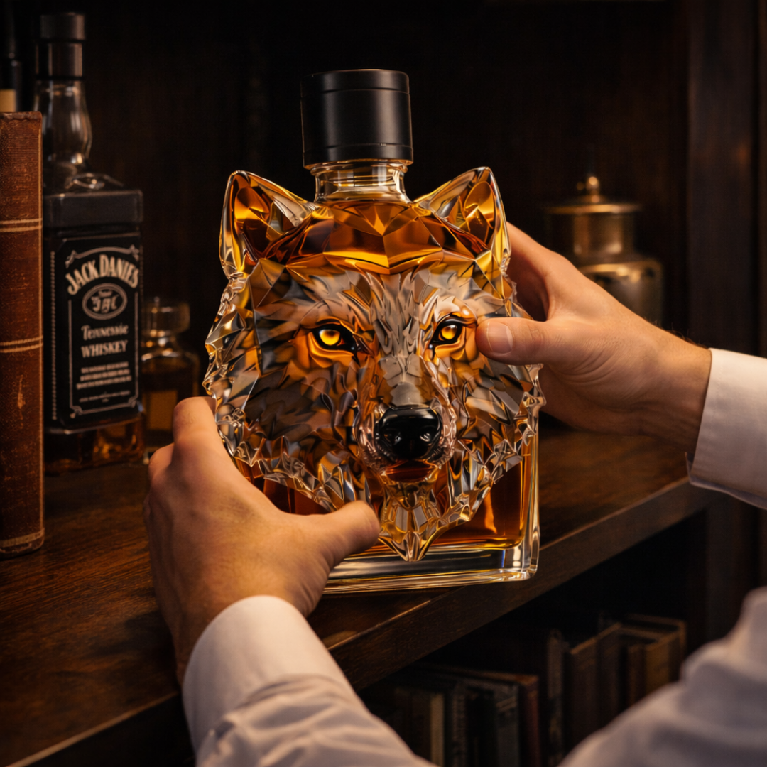 Flasche Whisky - Wolf Edition