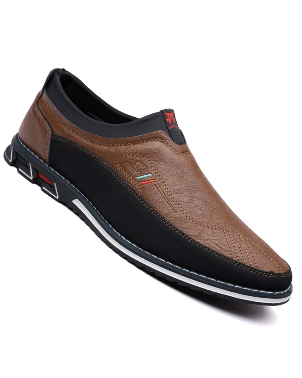 Leather Slip-On Business Shoes