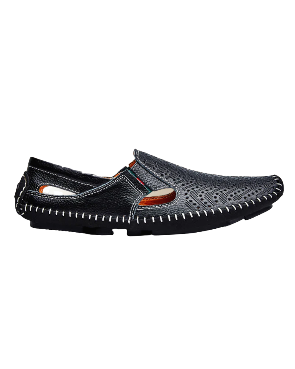 Leder Riemchensandalen