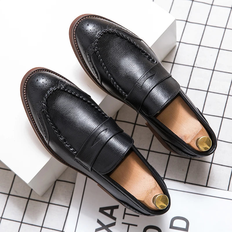 Chic Leather Loafers