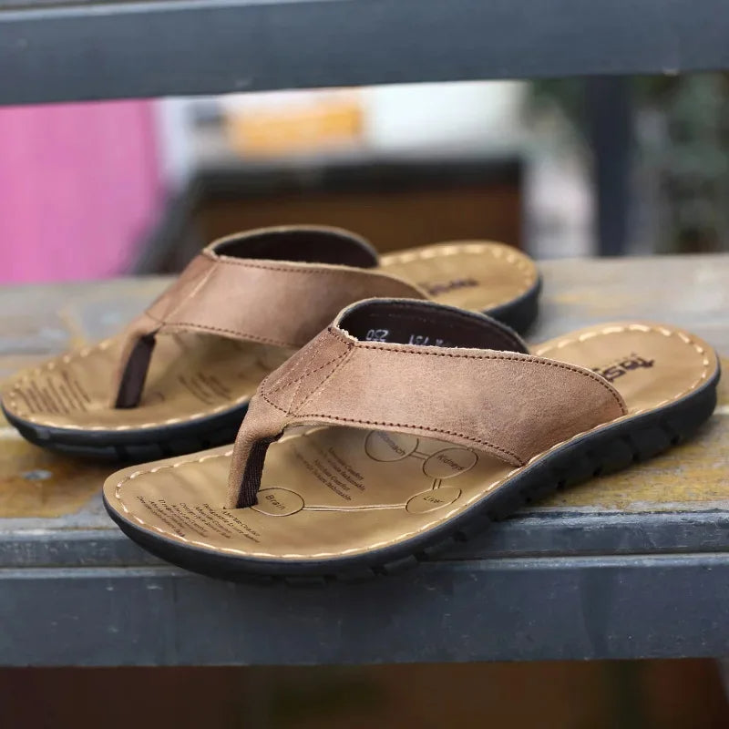Herren Ledersandalen