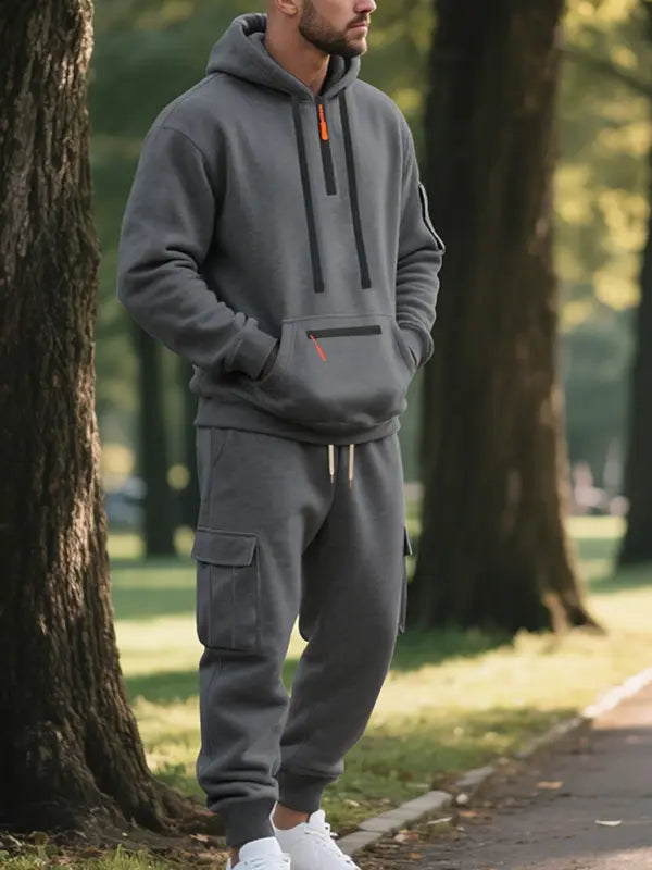 Varrikon - Stylisches Hoodie-Zweiteiler-Set