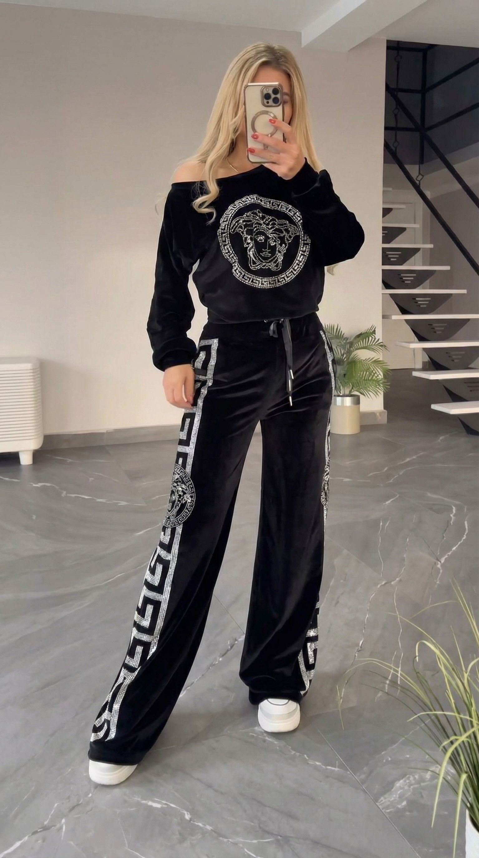 Seraina™ – Lounge Luxe Samt-Set