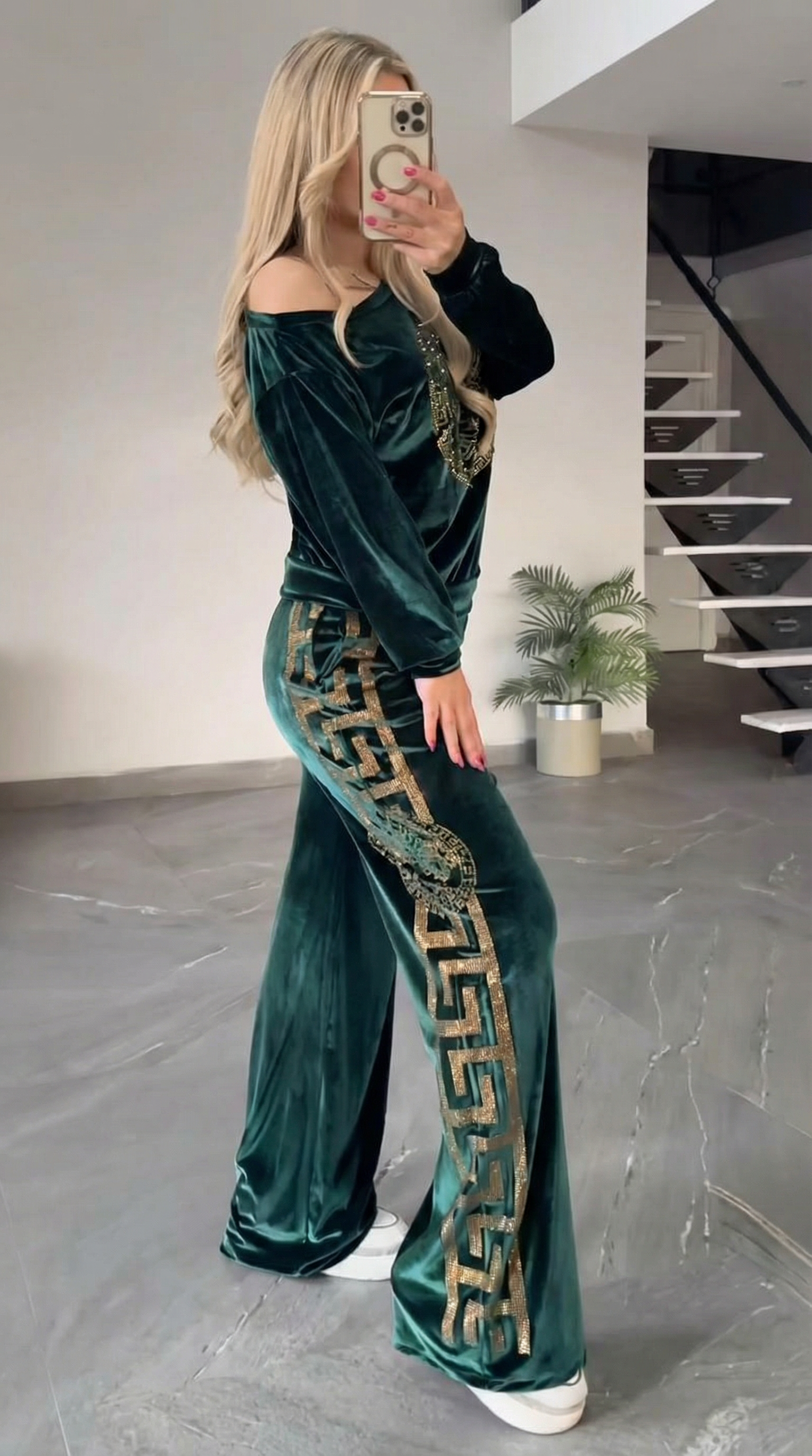 Seraina™ – Lounge Luxe Samt-Set