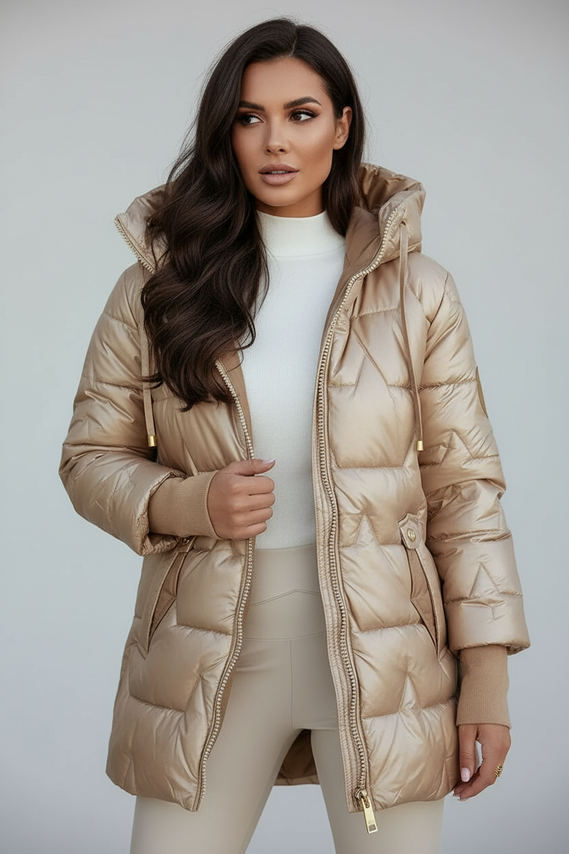 Cristelle™ | Leichter Steppmantel mit Kapuze