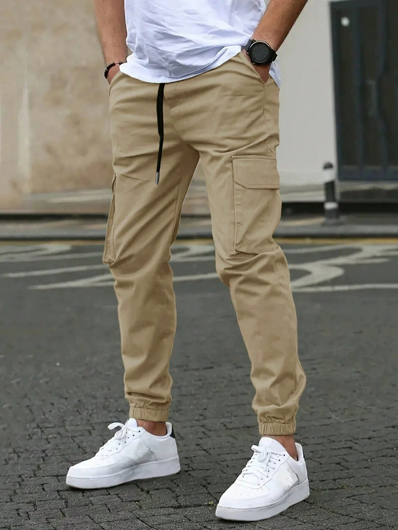 August – Stylische Herren-Cargo-Hose