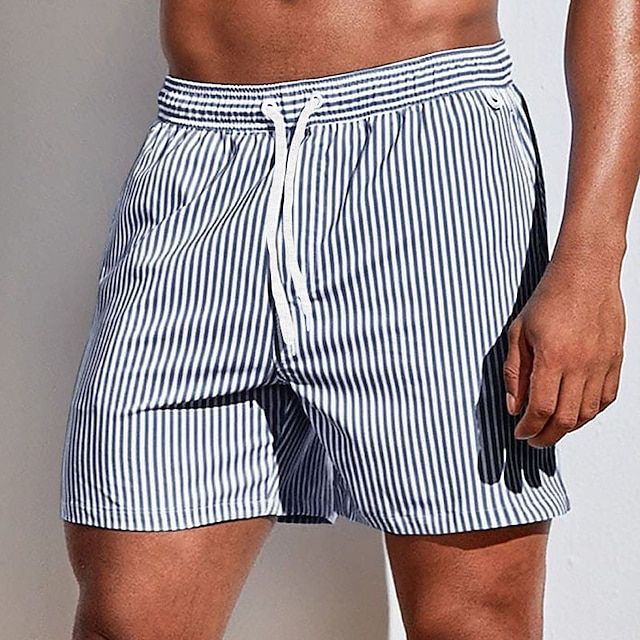 Martin – Legere gestreifte Boardshorts