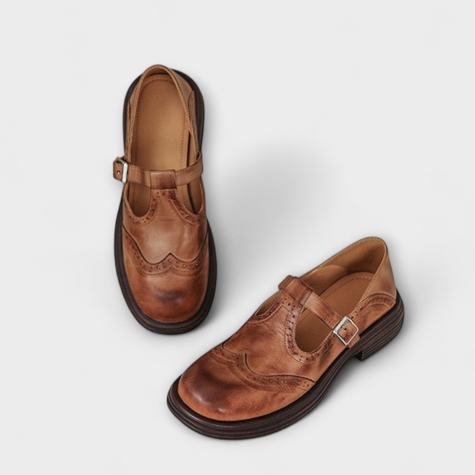 Emilia - Leder Mary Janes