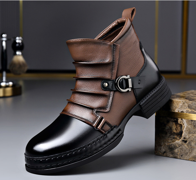 ADLER™ – Herren-Stiefeletten aus echtem Leder