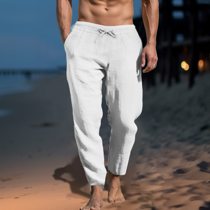 Felix – Edle Leinenhose aus Korfu