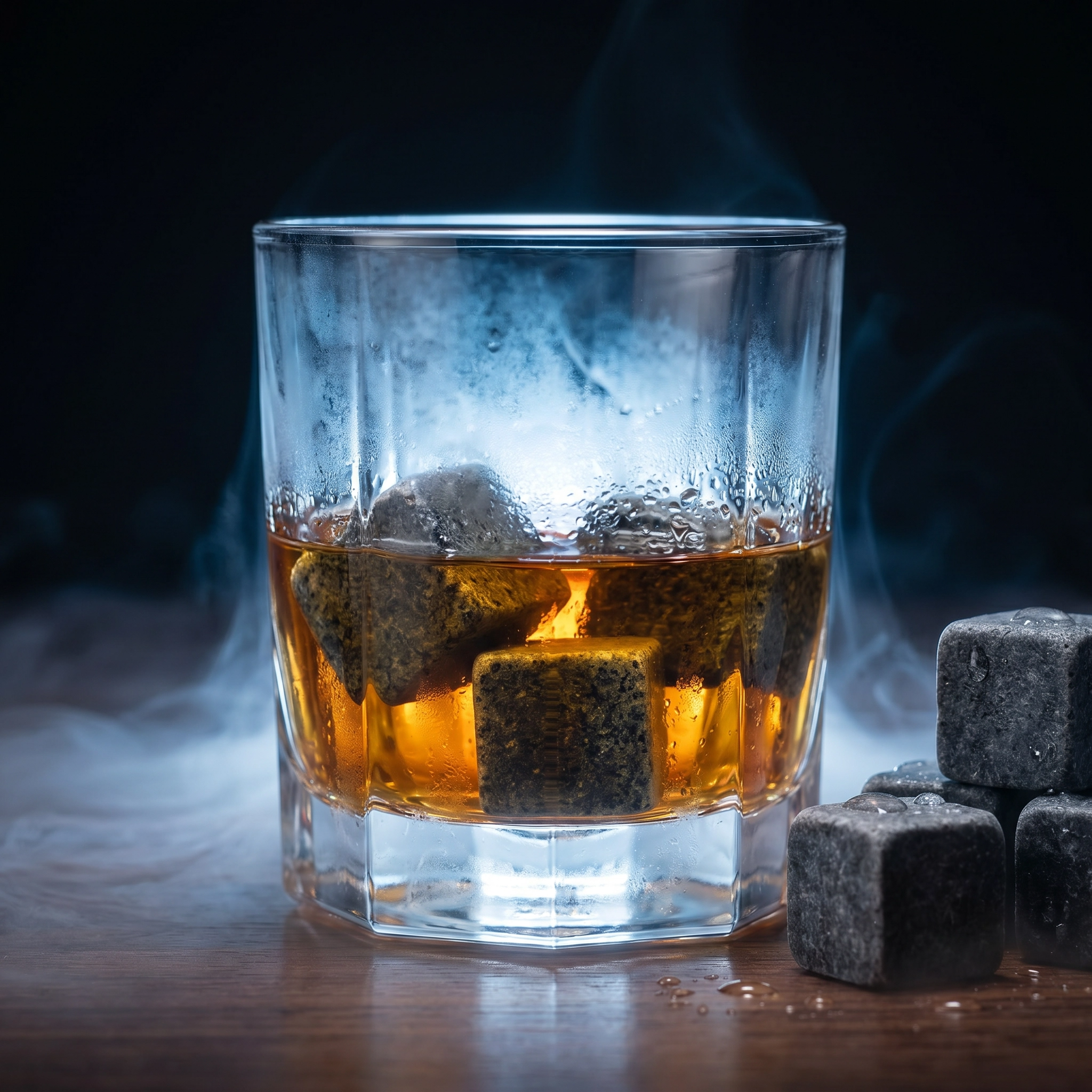 Premium-Whisky-Steine, 9er-Set