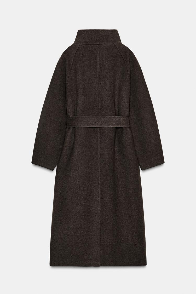 ADRIANA™ – Wollmantel mit Gürtel