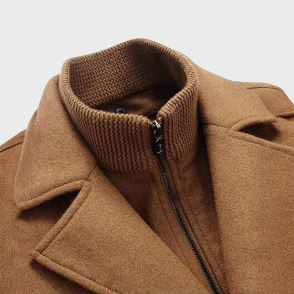 Andrew – Klassischer Woll-Peacoat
