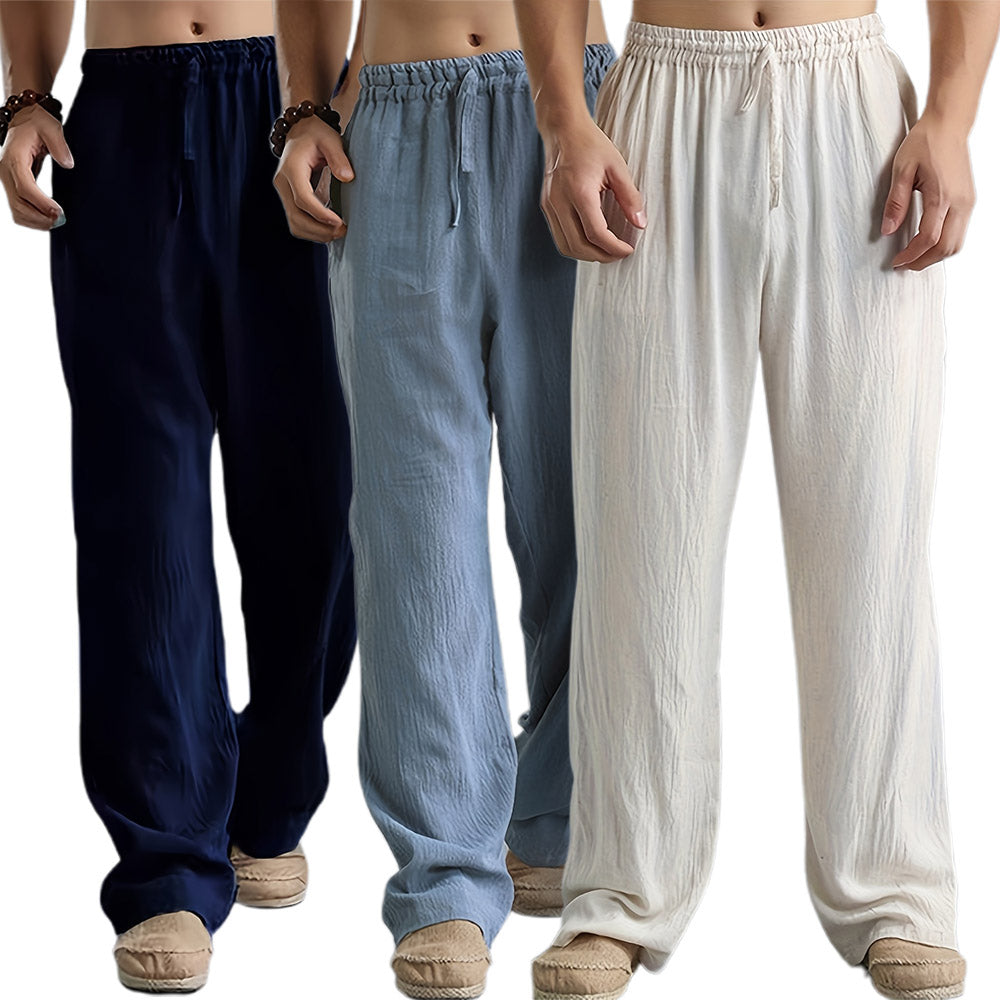 Christian – Atmungsaktive Leinenhose