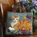 Handgefertigte Tasche - Rote Katze