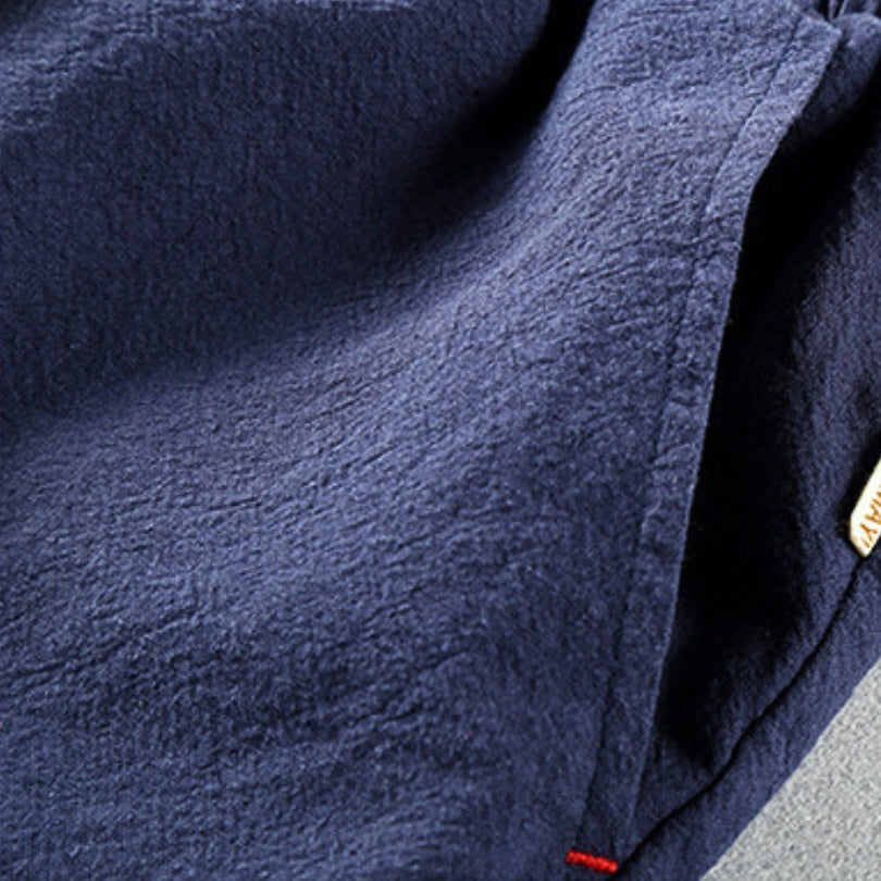 Florian – Japanisch inspirierte Baumwollshorts