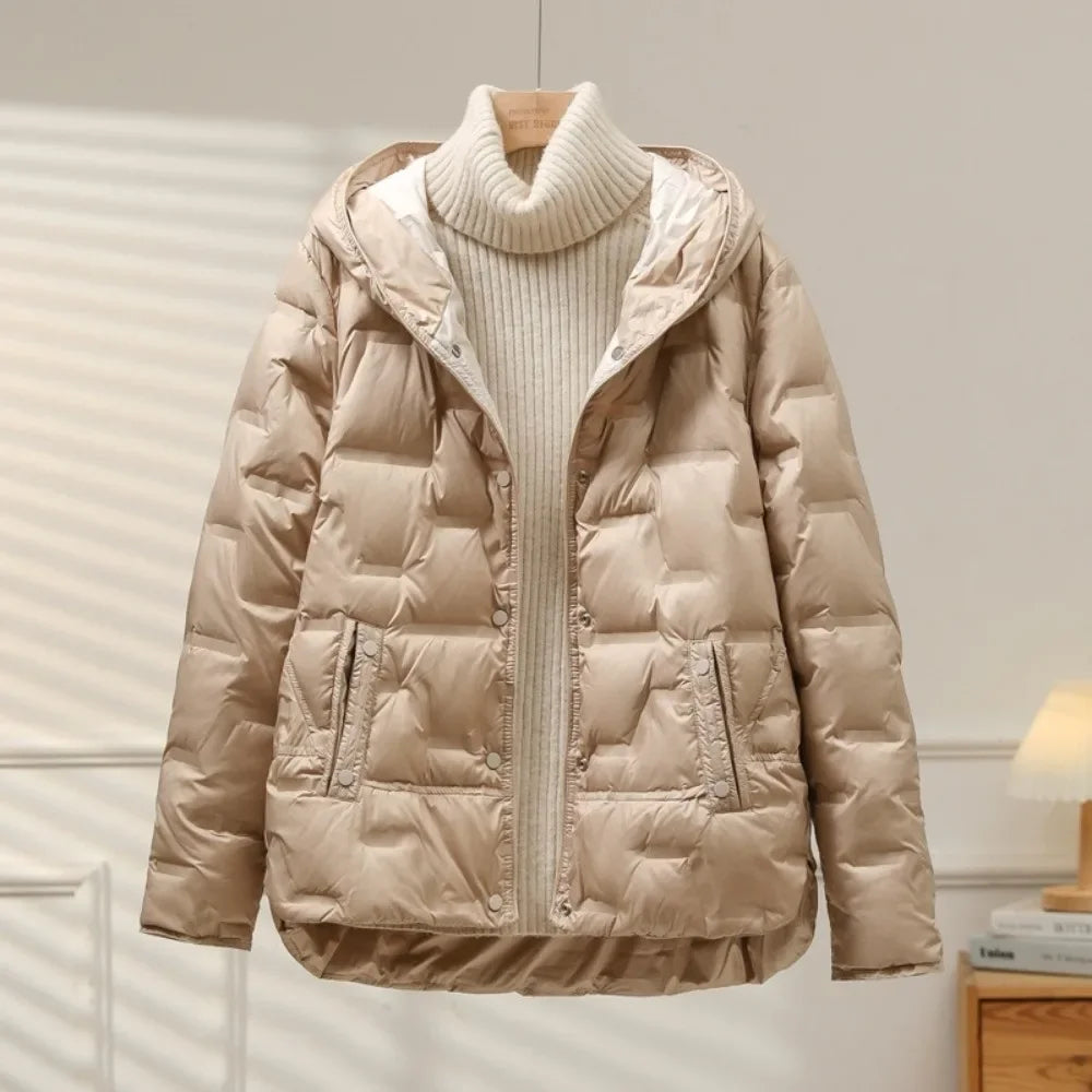 Heritage Daunen-Pufferjacke