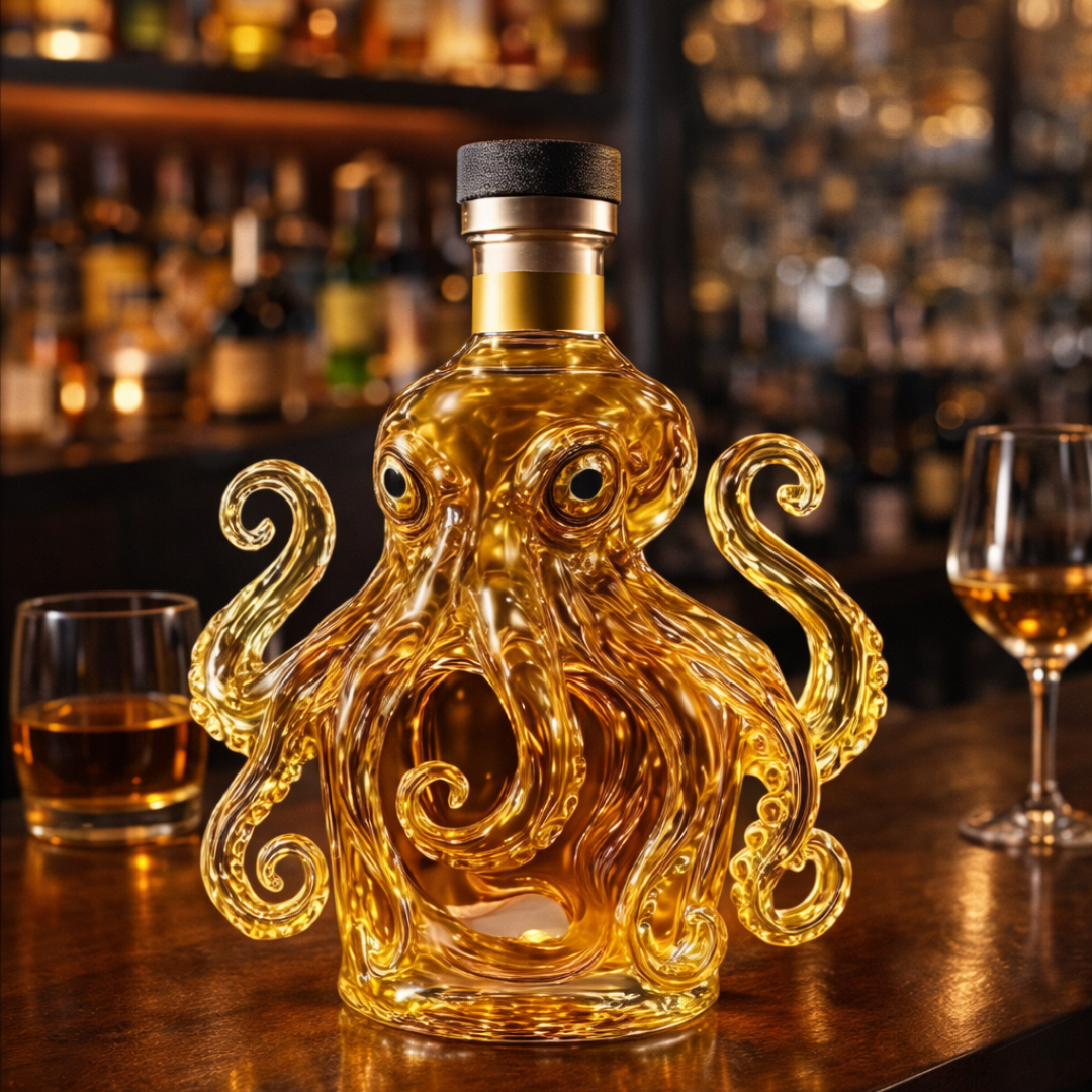 Flasche Whisky - Octopus Edition