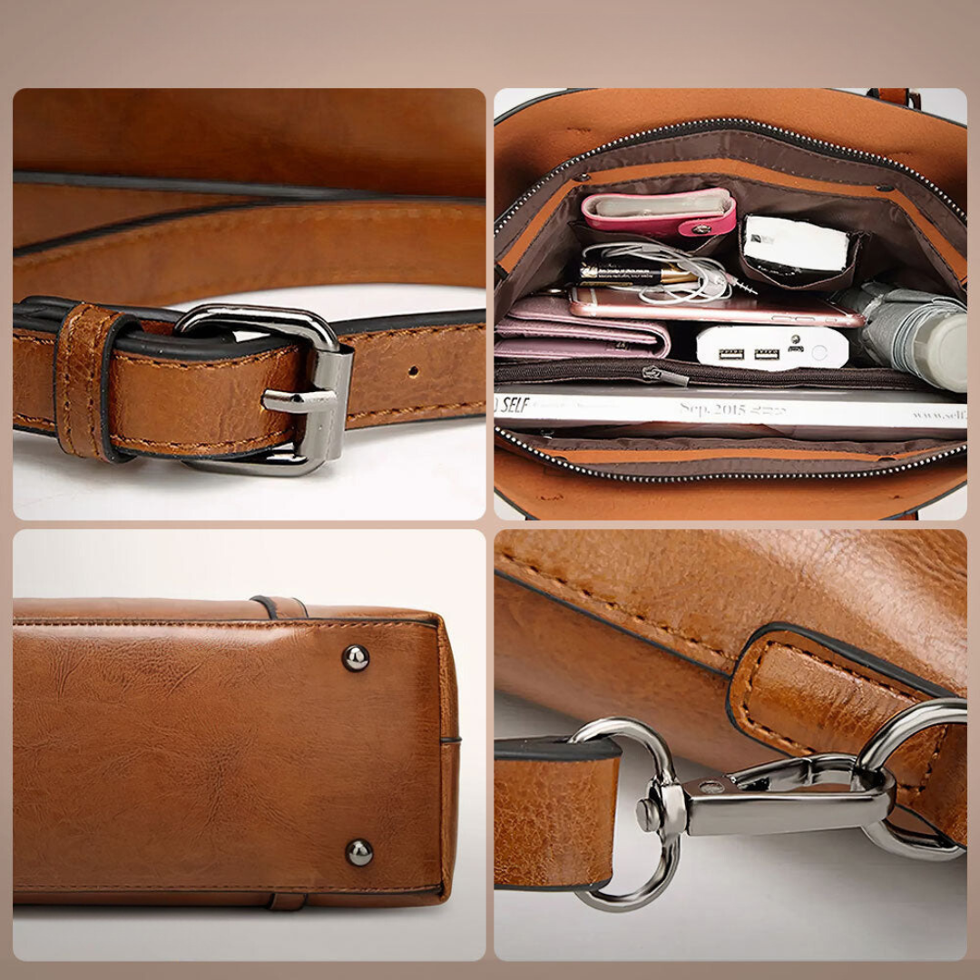 Anna | Elegante klassische Luxus-Handtasche