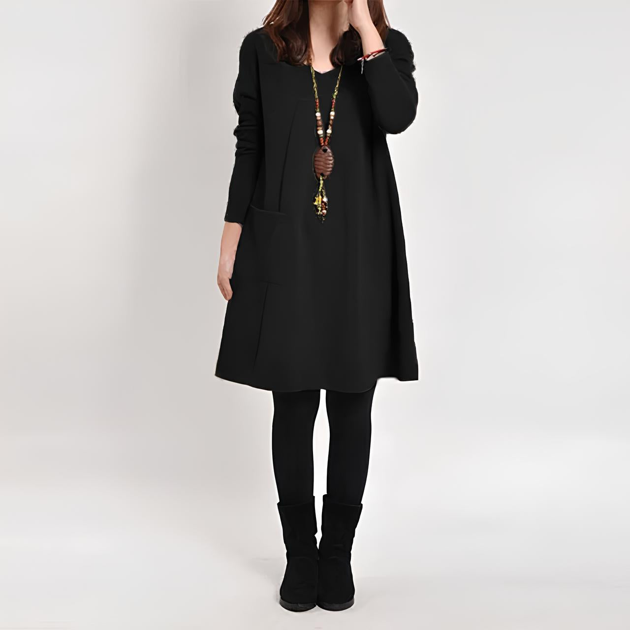 Ilona™ – klassisches Pulloverkleid